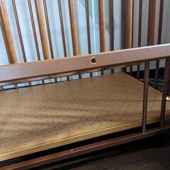 ミッフィーベビーベッド　120ｘ70の画像