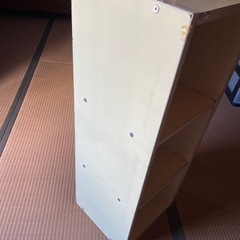 木製3段カラーボックス　8/16までの画像