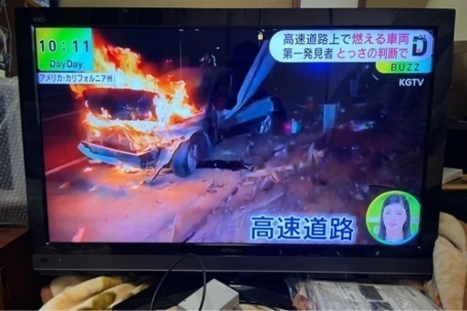 (取引中)試映可！日立 Wooo World L42-XP05