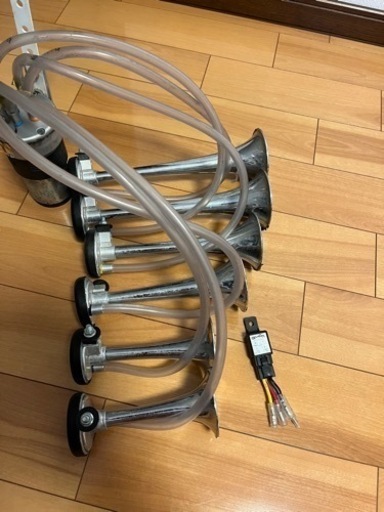 当時物 6連ミュージックホーン ラッパ