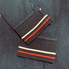 【ILLS】イルズ ロンティー 長袖 ネイビー ボーダー メンズティー イギリスの画像