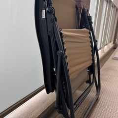 リクライニングハイバックチェア　2個セット