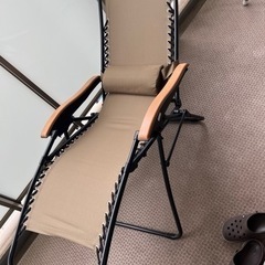 リクライニングハイバックチェア　2個セット