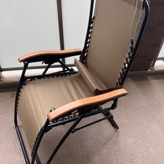 リクライニングハイバックチェア　2個セット