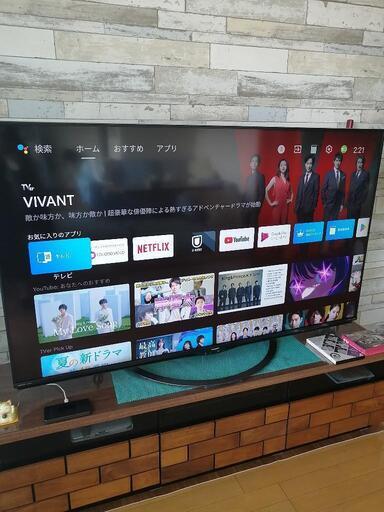 2018年製シャープ60インチ液晶テレビ