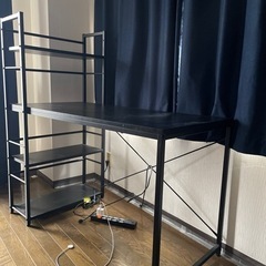 本棚付きデスク【キャンセルになったため再投稿】