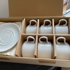コーヒーカップ　皿付き