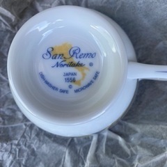 未使用　ノリタケ　カップ&ソーサー　サンレモの画像