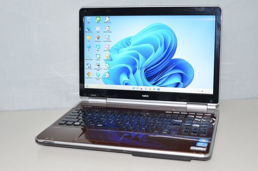 中古良品ノートパソコン Windows11+office NEC LL750/E core i7-2630QM/メモリ8GB/爆速SSD512GB/15.6インチ/HDMI/無線内蔵/ブルーレイ搭載