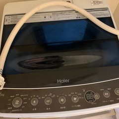 ハイアール　洗濯機　4.5kg 蓋破損