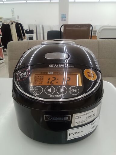 ★ジモティ割あり★ ZOJIRUSHI 圧力IH炊飯ジャー 2.9L 18年製 動作確認／クリーニング済み HJ095