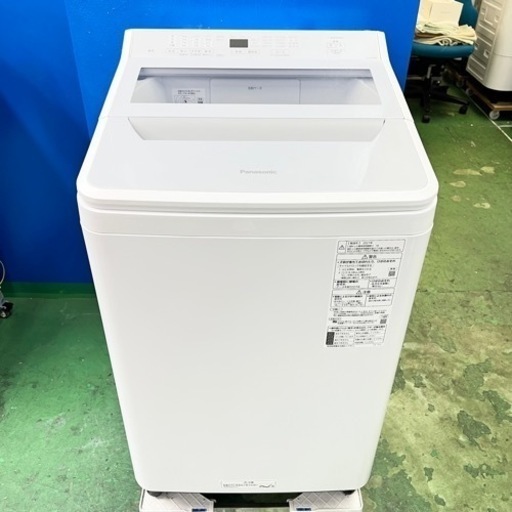 ⭐️PANASONIC⭐️ 全自動電気洗濯機 2021年 8kg 大阪市近郊配送無料