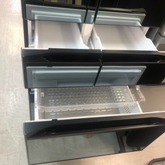 【リサイクルサービス八光】2021年製　日立  R-HX54R X [冷蔵庫  540L フレンチドア 6ドア クリスタルミラー]の画像