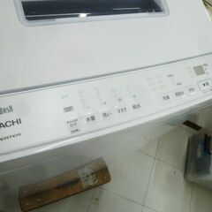 高年式 洗濯機 7.0kg 2022年製 HITACHI BW-G70H ビートウォッシュ ホワイト 家電 日立 7kg 苫小牧西店 の画像