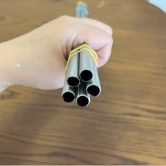 物干しラックのパイプ5本　棒の画像