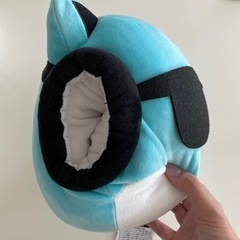ブルーハムハム おひるねクッション の画像