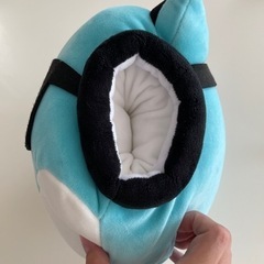 ブルーハムハム おひるねクッション の画像