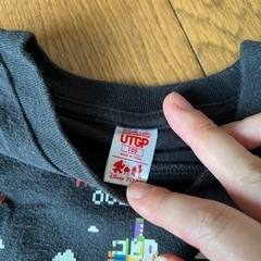 ユニクロUT 親子コーデの画像