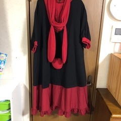 favorite うさ耳 パーカーワンピース チャイナ服の画像