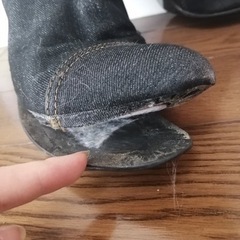 デュラス　デニム柄　訳ありの画像