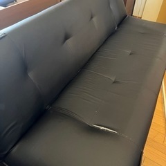 収納付きソファベッド【値下げ交渉可】