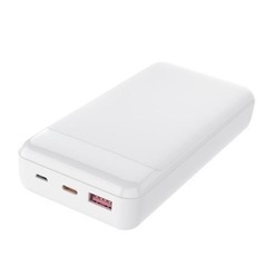 HIDISC ハイディスク モバイルバッテリー 【PD20W,QC3.0対応/20000mAh/ホワイト】  HD3-MBPD20W20TAWHの画像