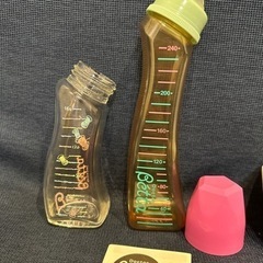 哺乳瓶消毒器、哺乳瓶betta ※乳首2個の画像