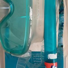 スノーケル、水中マスクセットの画像