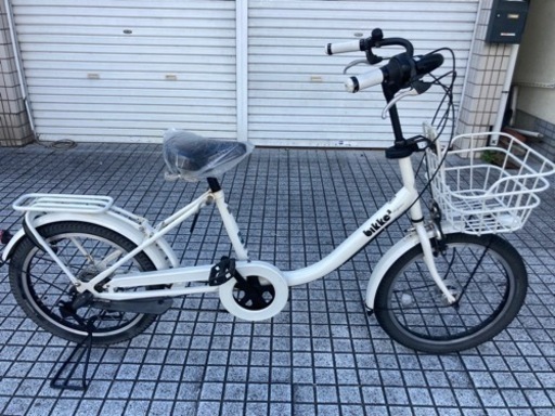 【20インチ自転車】ビッケ2 ブリヂストン製　内装3段変速、LEDオートライト付　サドル新品❗️若林自転車　浜大津店　SALE中❗️