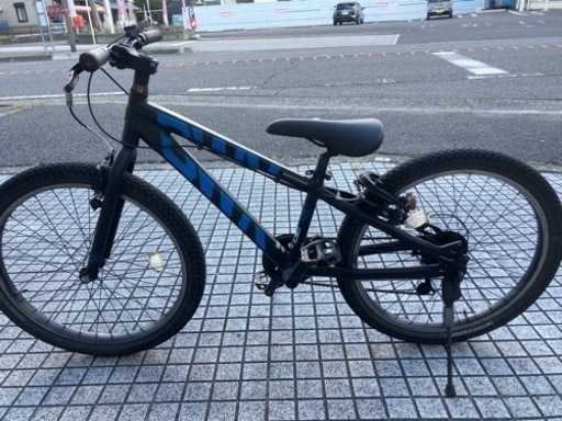 【ジュニアマウンテン】24インチ　ブリヂストン製　BWX 6段変速付　サドル新品❗️若林自転車　浜大津店　SALE中❗️
