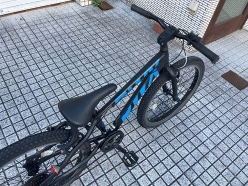 【ジュニアマウンテン】24インチ　ブリヂストン製　BWX 6段変速付　サドル新品❗️若林自転車　浜大津店　SALE中❗️