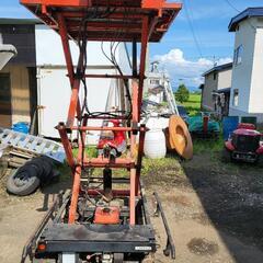 カタクラ　高所作業台　KL280  300kg　現状品　りんご等にの画像