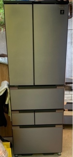 美品　シャープ ノンフロン冷凍冷蔵庫 SJ-MF46H-H 2021年製