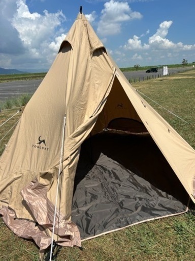 TOMOUNT ワンポールテント ソロ tcテント 2.1m