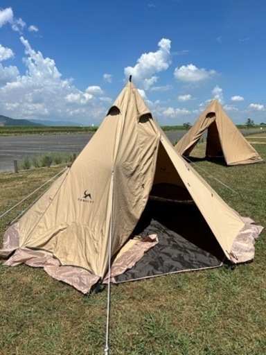 TOMOUNT ワンポールテント ソロ tcテント 2.1m