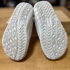 17.0 asics  スクスク 上履き 上靴 体育館シューズの画像
