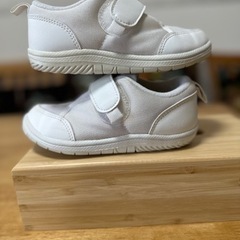 17.0 asics  スクスク 上履き 上靴 体育館シューズの画像