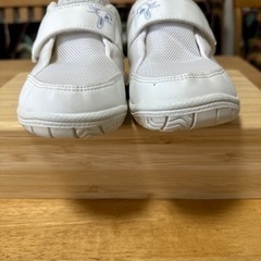 17.0 asics  スクスク 上履き 上靴 体育館シューズの画像