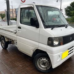 【コミコミ価格】新潟発　0620　H19年式　三菱　ミニキャブトラック　グレード：Vタイプ　U62T　マニュアル　4WD　走行9万キロ台　車検R5年9月27日まで　の画像