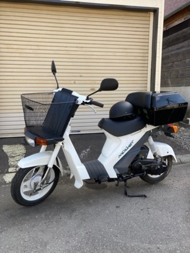 売約済み《恵庭千歳配送無料》札幌近郊！　スズキスーパーモレ50cc　業務用スクーター  実働整備済み！