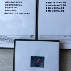食育資料　ＤＶＤ　3枚セットの画像