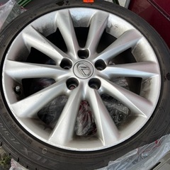 値下げ レクサスIS純正ホイール　225/45/R17 17イン...