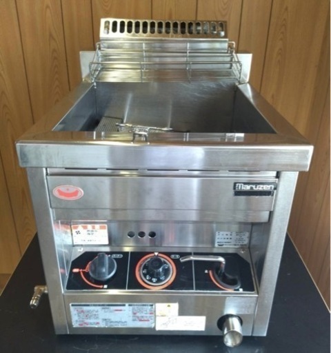 【動作確認済み】マルゼン 業務用 卓上フライヤー MGF-12TJ 都市ガス MARUZEN ガスフライヤー 厨房機材 厨房機器 揚げ物 店舗用品 大阪発