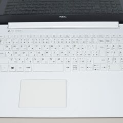 中古良品ノートパソコン Windows11 爆速SSD512GB NEC NS700/K AMD Ryzen7 2700U/メモリ8GB/15.6インチ/HDMI/無線内蔵/ブルーレイ/Webカメラの画像