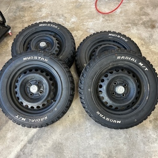 マッドタイヤ　165\65r14 『21年製』