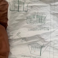 キャンプ用品　タープの画像