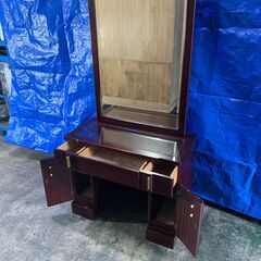 中古品　昭和レトロ　化粧机　鏡台の画像