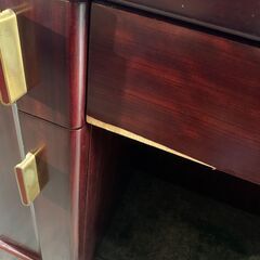 中古品　昭和レトロ　化粧机　鏡台の画像