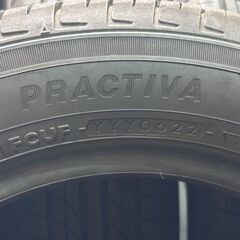【中古タイヤ】4本セット 155/65R13 2022年製 プラクティバの画像