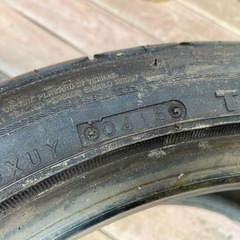 タイヤ2本　255/40r17 の画像